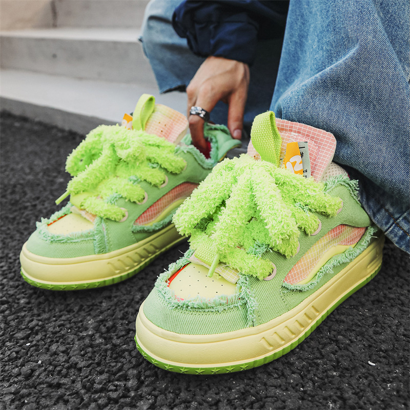 Men's Fashion All-matching College Style Bread Shoes foto 2