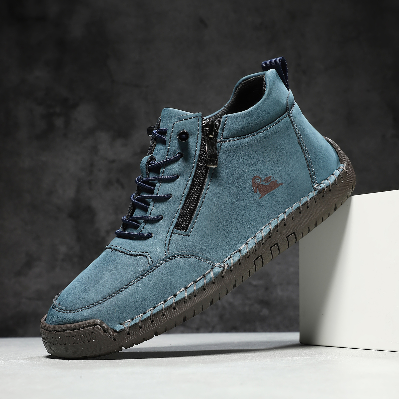 Hand-stitched Womens Shoes Soft Sole Flat Casual foto 2