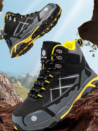 High-end Safety Shoes For Fall And Winter Crush-resistant, Puncture-proof Breathable And Lightweight