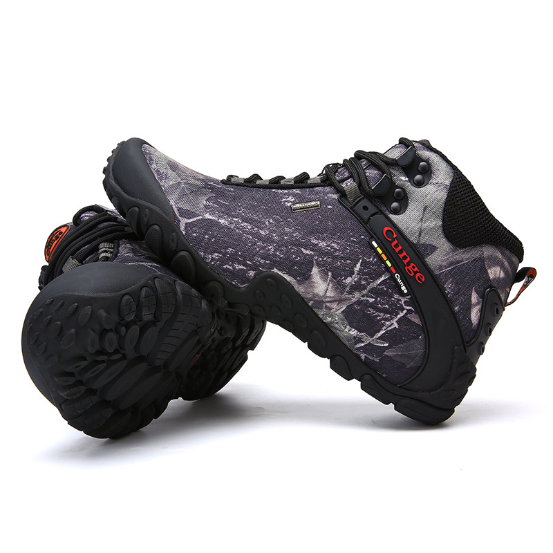 Camouflage Outdoor Climbing Boots Foreign Trade Men's Sports Camping Climbing Boots foto 4