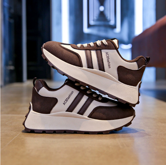 Ladies' Versatile Thick Soled Casual Shoes, Height Increasing Shoes foto 5