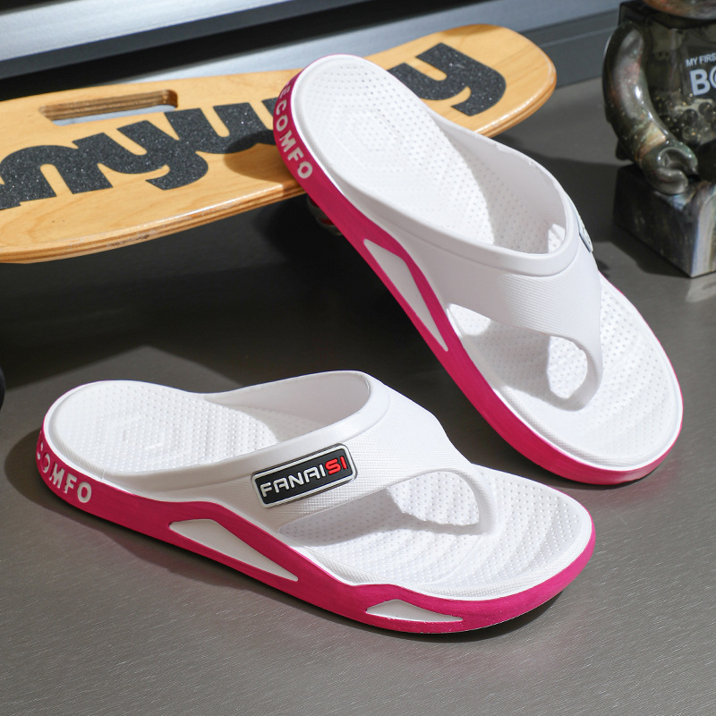 Men's Wear-resistant Casual Outdoor Wear Slippers For Summer Soft Back Thick Back Fashion Flip-flop foto 2