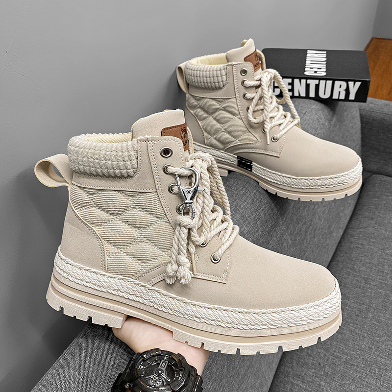 High-top Sports All-match Student Boots Platform foto 2