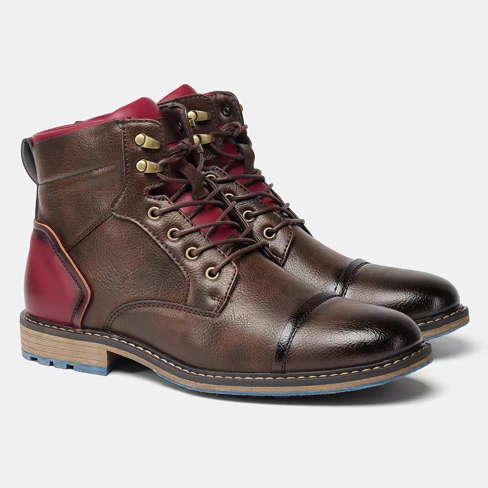 Men's Fashion High-top Martin Boots foto 2