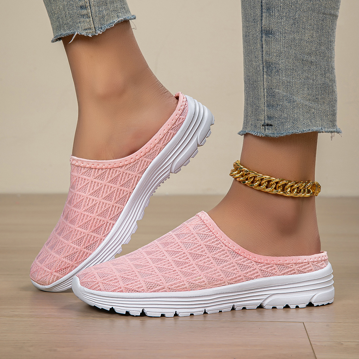 Womens Breathable Non-Slip Mesh Sports Sandals For The Beach foto 2