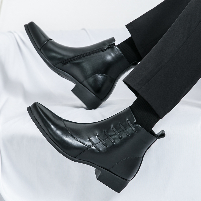 British Men Martin Boots Winter foto 2