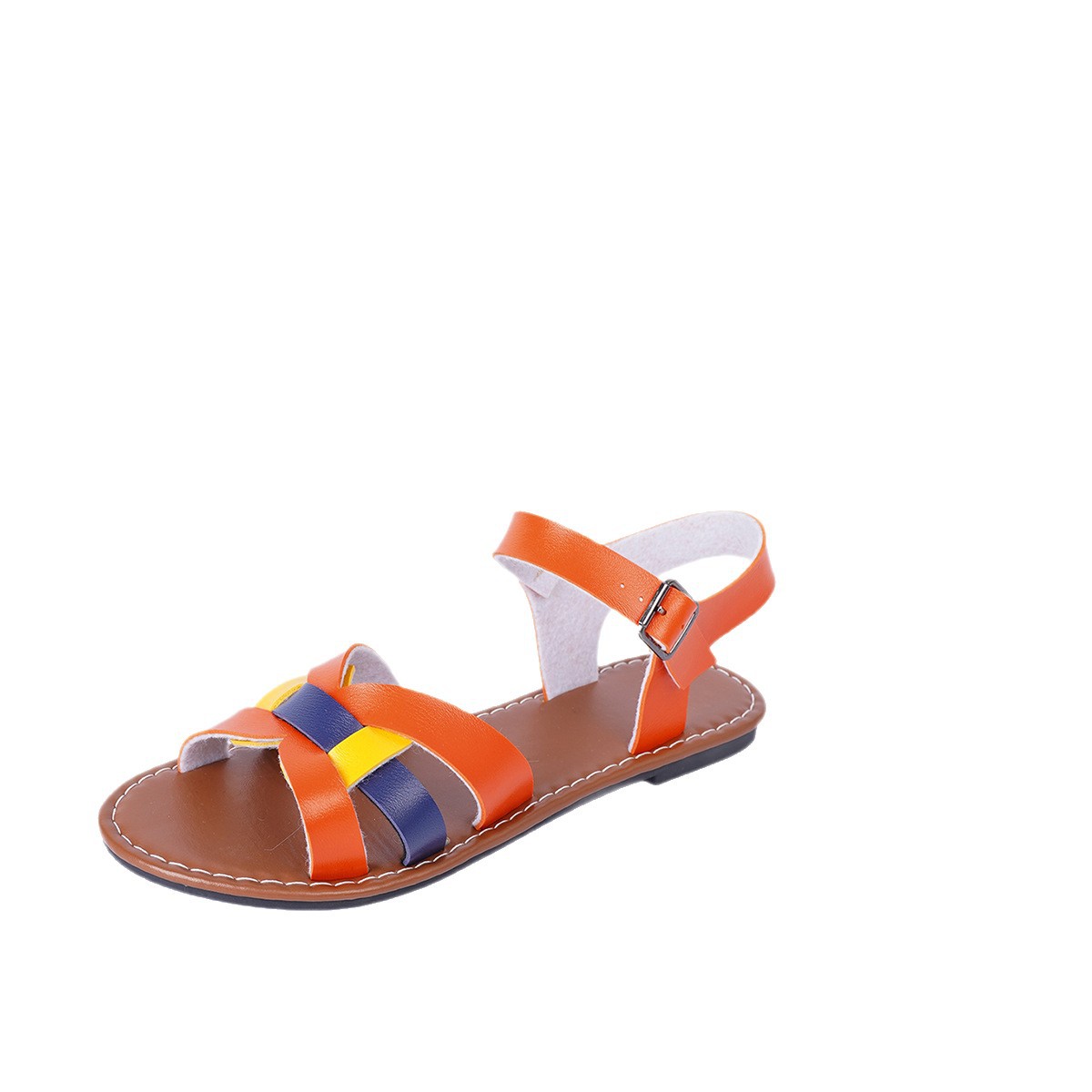 European And American Women's Sandals With Buckle foto 3