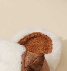 Cow Cotton Slippers Winter Plush Household foto 4