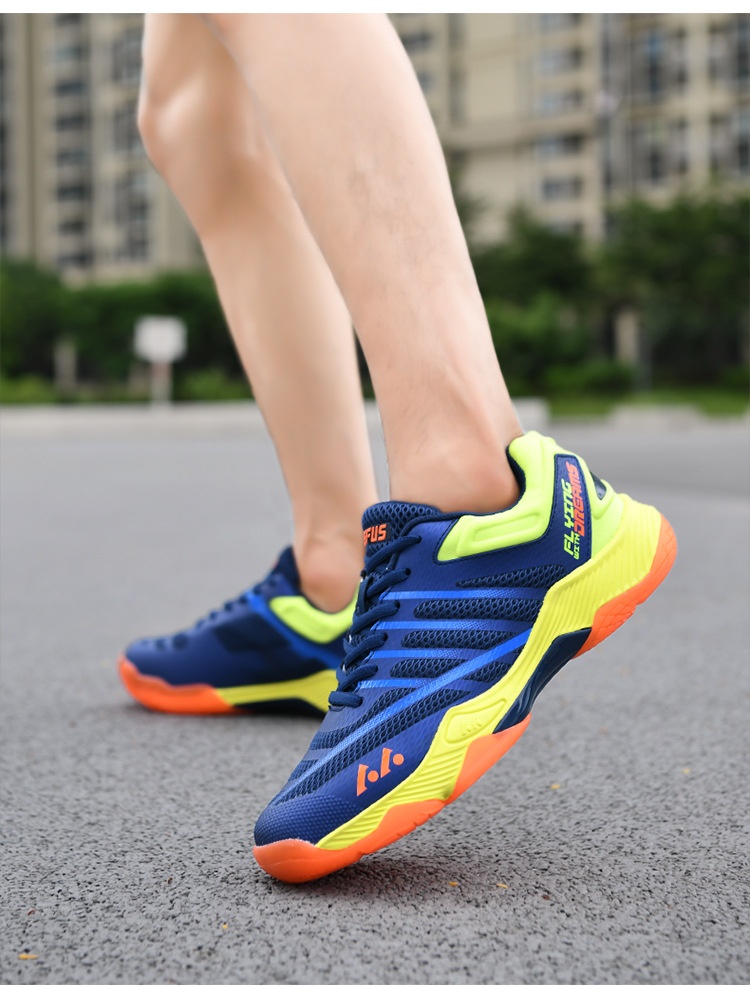 Professional Badminton Shoes Men's Autumn Lightweight Shock Absorption Running Shoes foto 3