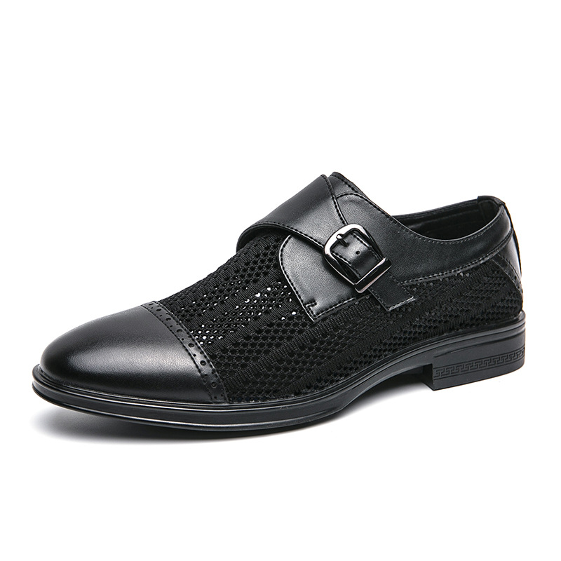 Breathable Pointed Toe Casual Sandals Casual Leather Shoes foto 5