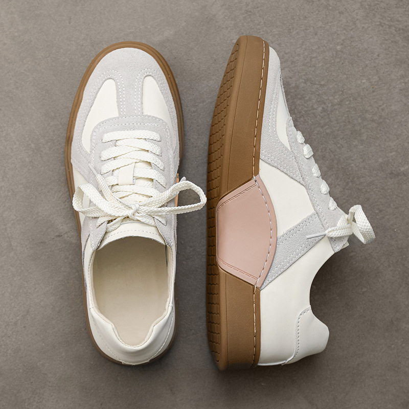 White Shoes German Training Shoes Niche Shoes Popular Japanese Style Men's Shoes foto 5