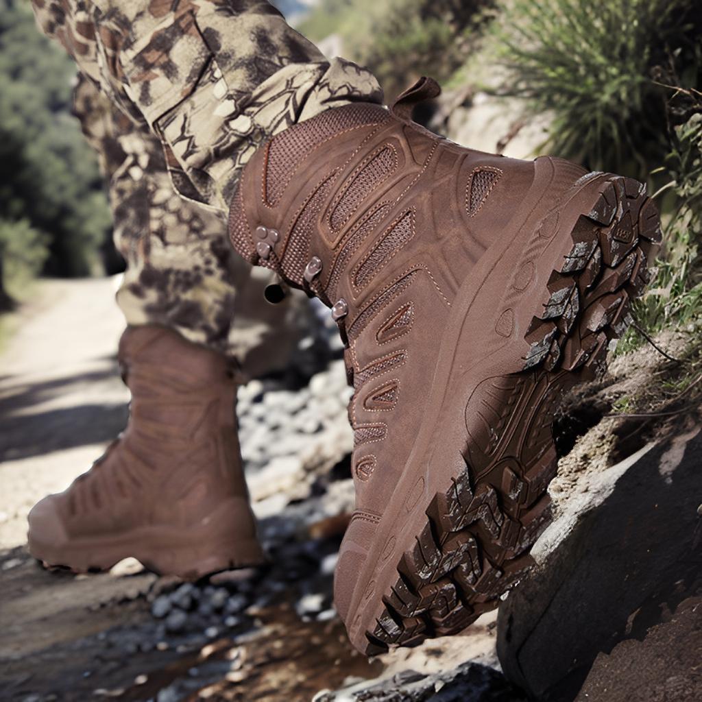 Men's Mid-Top Outdoor Hiking Boots In Plus Size 47 foto 3