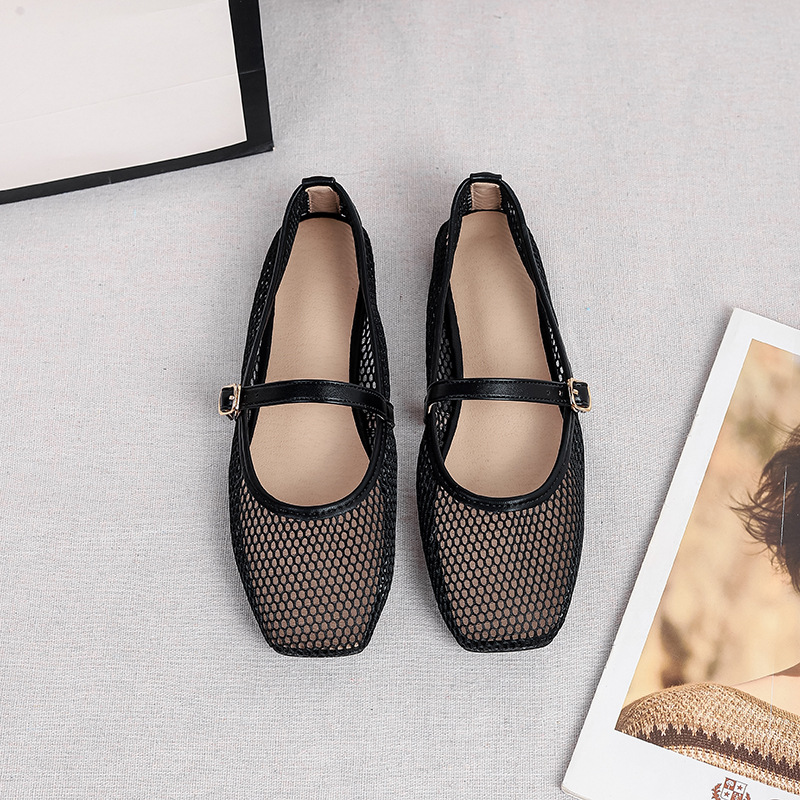 Women's Fashionable Hollow-out Mesh Shoes foto 5