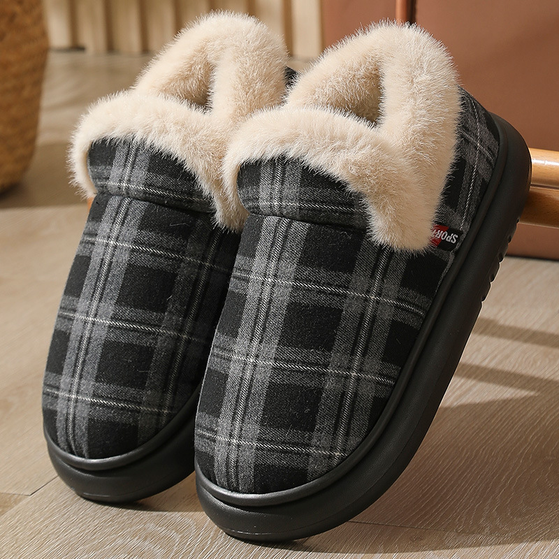 New Ankle Wrap Cotton Shoes Men And Women foto 2