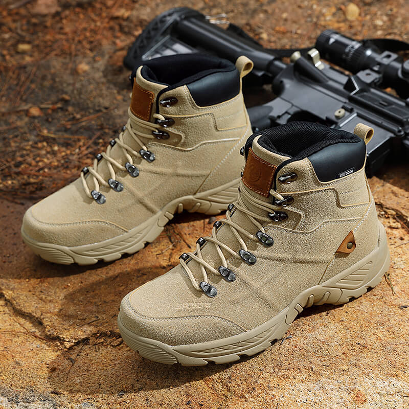 Men's Middle High Top Autumn And Winter Mountaineering Plus Size Hiking Boots foto 5