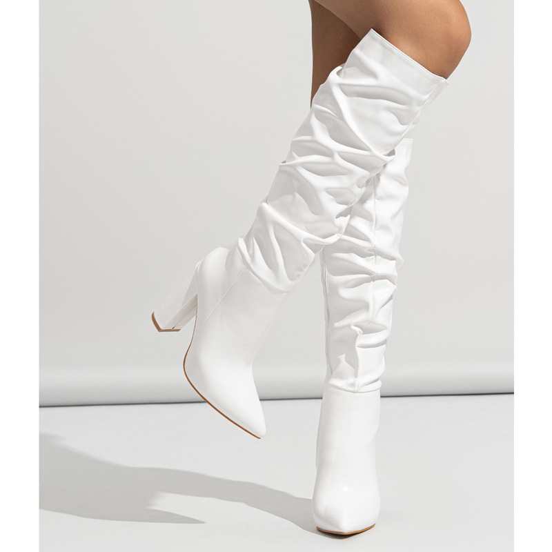 Pointed Long Women's High Heels foto 4