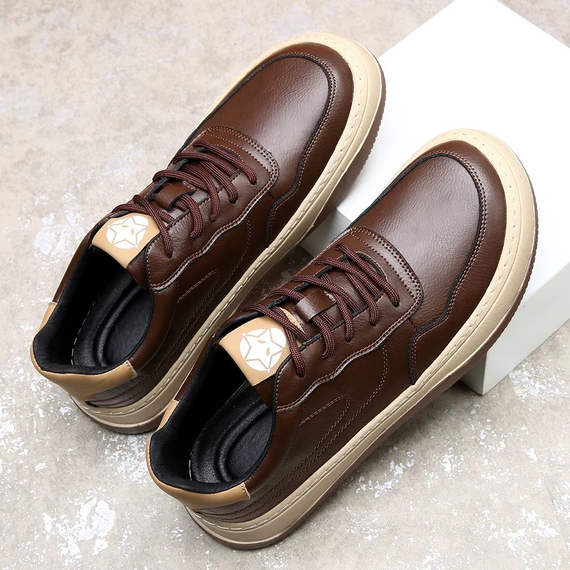 Hollowed-out Breathable Thick-soled Retro Casual Shoes foto 3