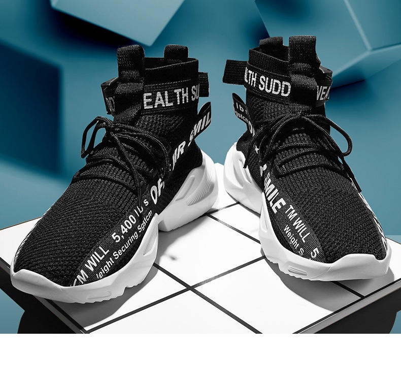 Shock-absorbing Mesh Breathable Running Shoes Creative Leisure Sneaker foto 4
