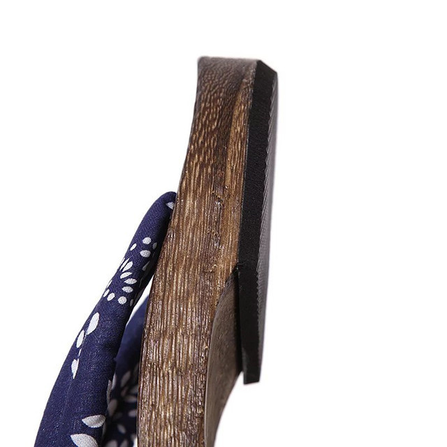 Handmade Japanese Men's Wooden Clogs And Slippers foto 3