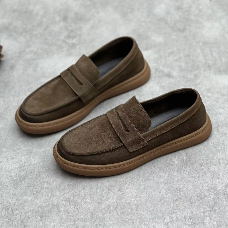 Fashion Personality Men's Casual Leather Shoes foto 5