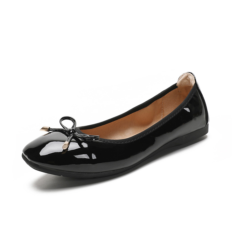 Square Toe Soft Bottom Soft Upper Shoes Women foto 2
