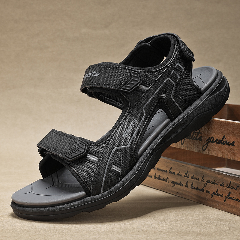 Mens Casual Non-slip Work Sandals foto 3