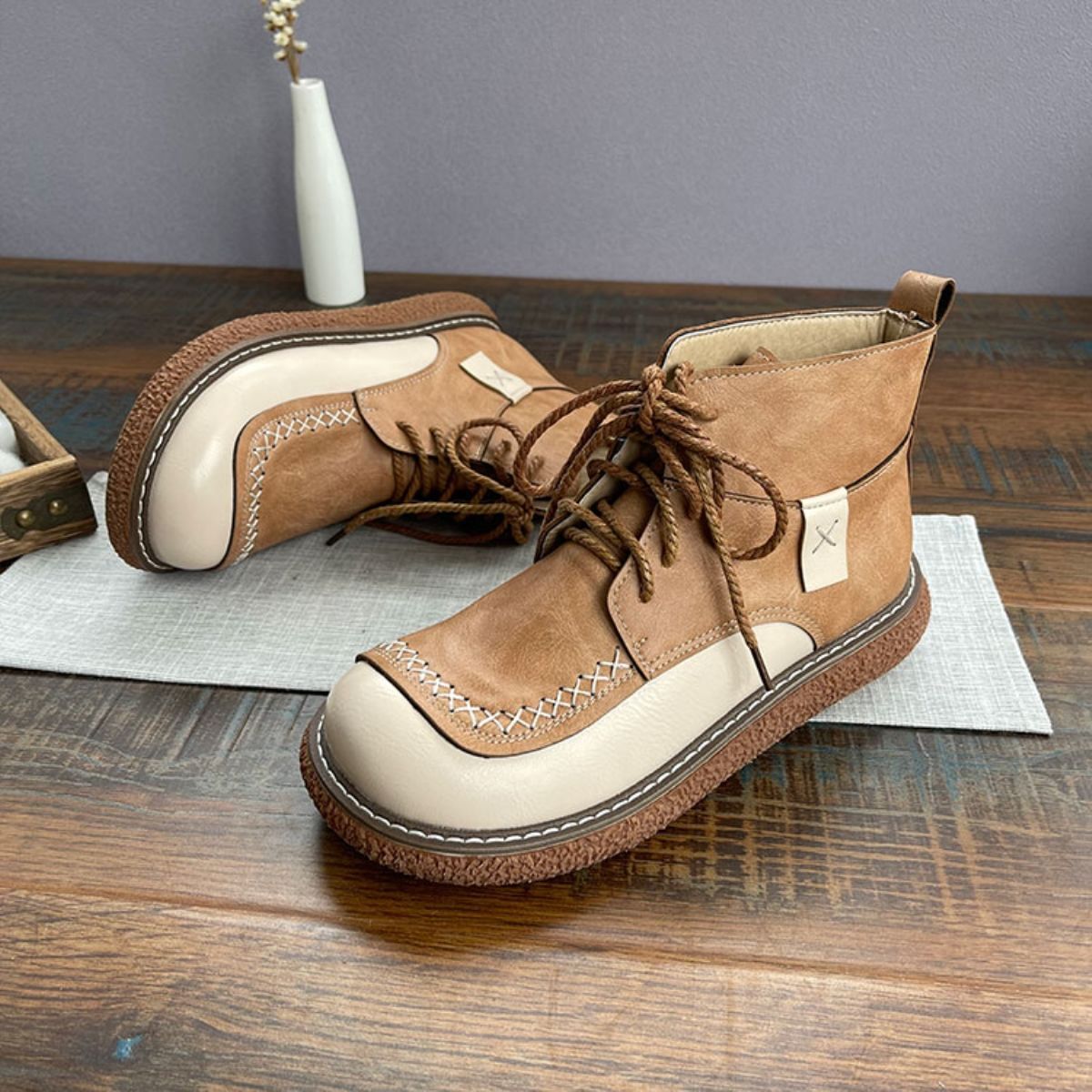 New Women's Chunky-sole Dr Martens Boots foto 5