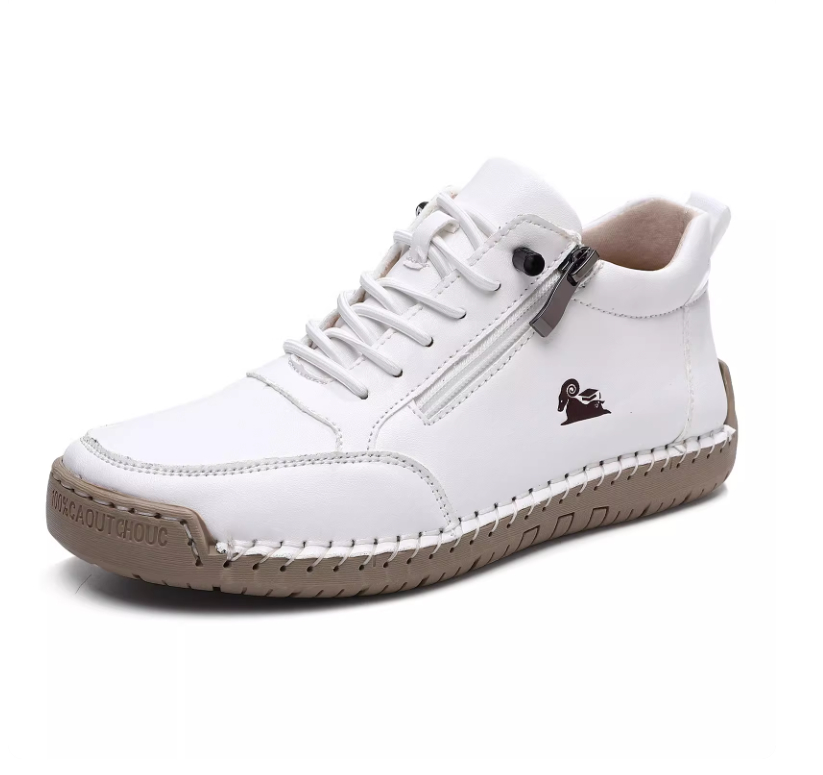 Handmade Stitching Female Soft Bottom Flat Shoes Casual