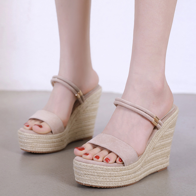 Women's Fashion Personality Pu Bottom High Heels foto 2