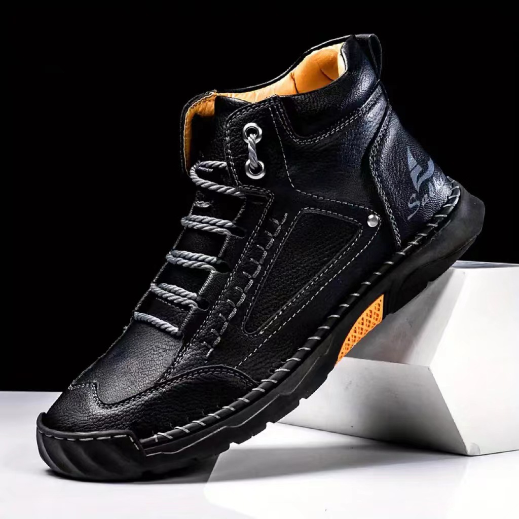 Hand Sewn Ankle Boots With Flat Straps And Casual Shoes foto 5