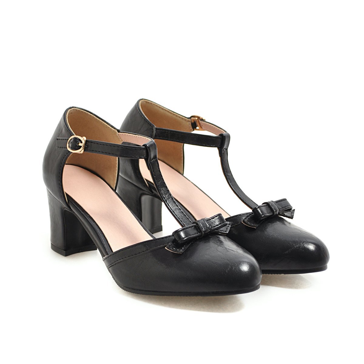 Women's SpringSummer Fashionable Chunky Heel Sandals foto 4