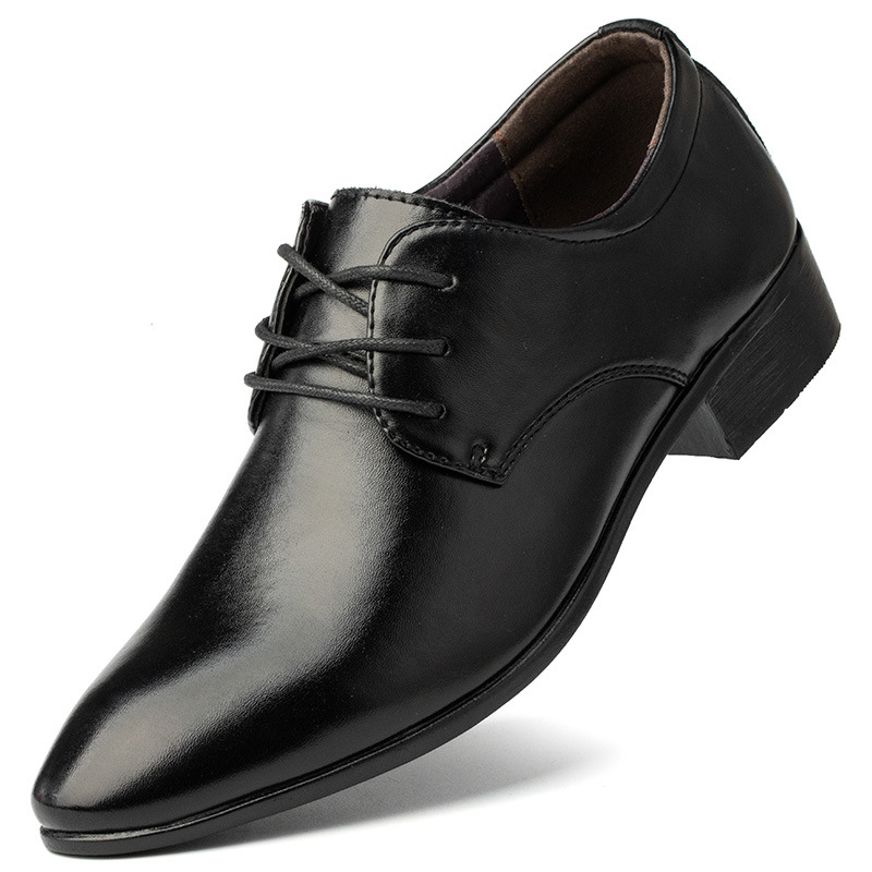 Business Breathable Casual Men's Leather Shoes foto 4