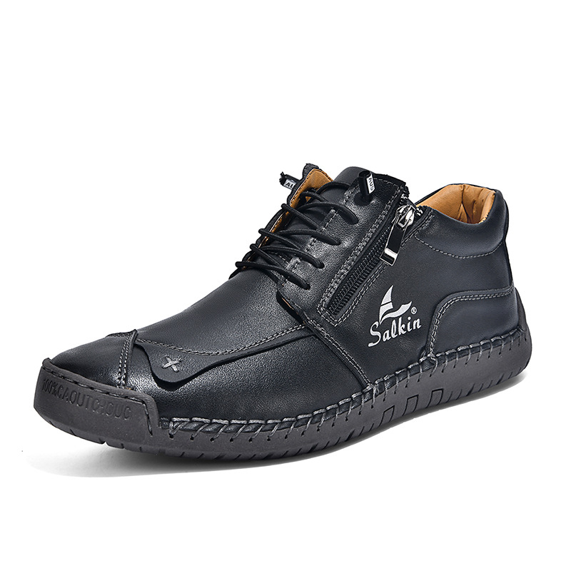 Hand-stitched Unisex Shoes With Soft Soles For Fallwinter foto 3