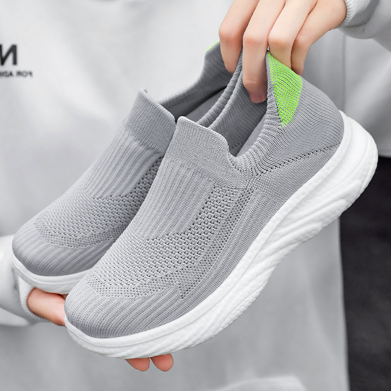 New Flying Woven Women's Shoes Men's And Women's Casual Shoes foto 3