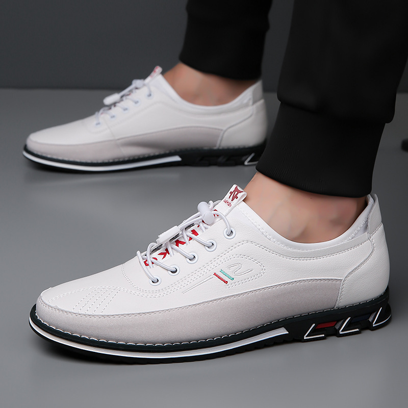 Casual Plus Size Men's Shoes Slip-on Flat Heel
