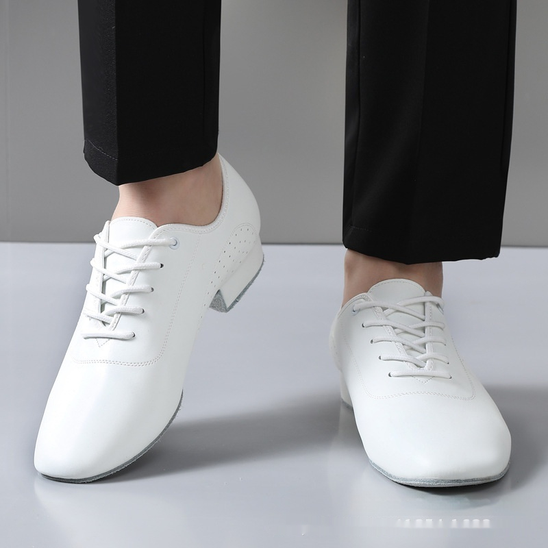 PU Leather Men's Modern Dancing Shoes foto 3