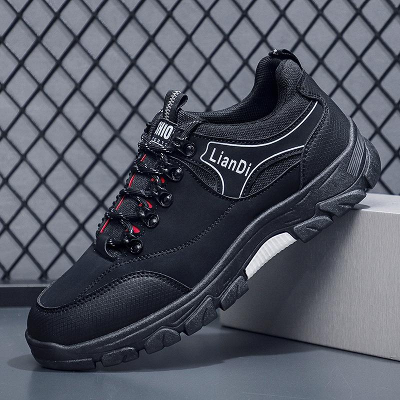 Mens Thick-Soled Outdoor Hiking Shoes foto 2