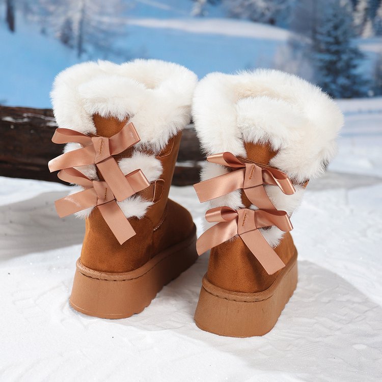 Beautiful Women's Bootswarm And Versatile foto 4