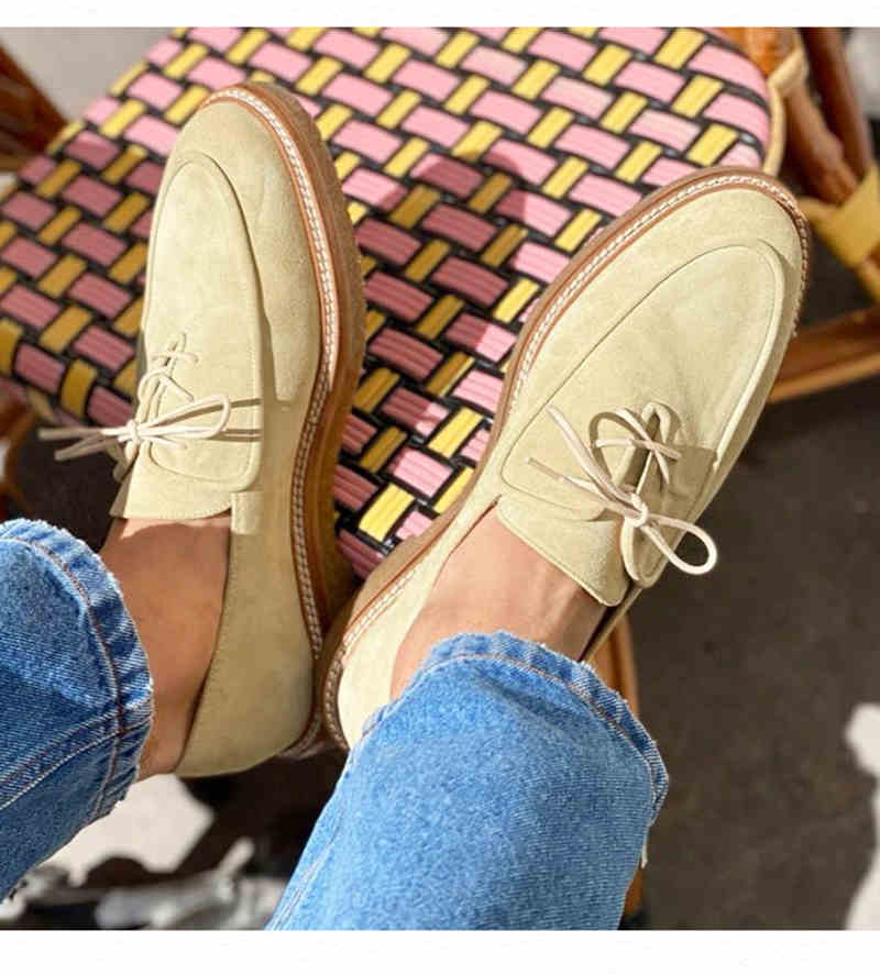 National Niche OLIVIER Yupi Men's Thick Bottom Retro Loafers foto 2