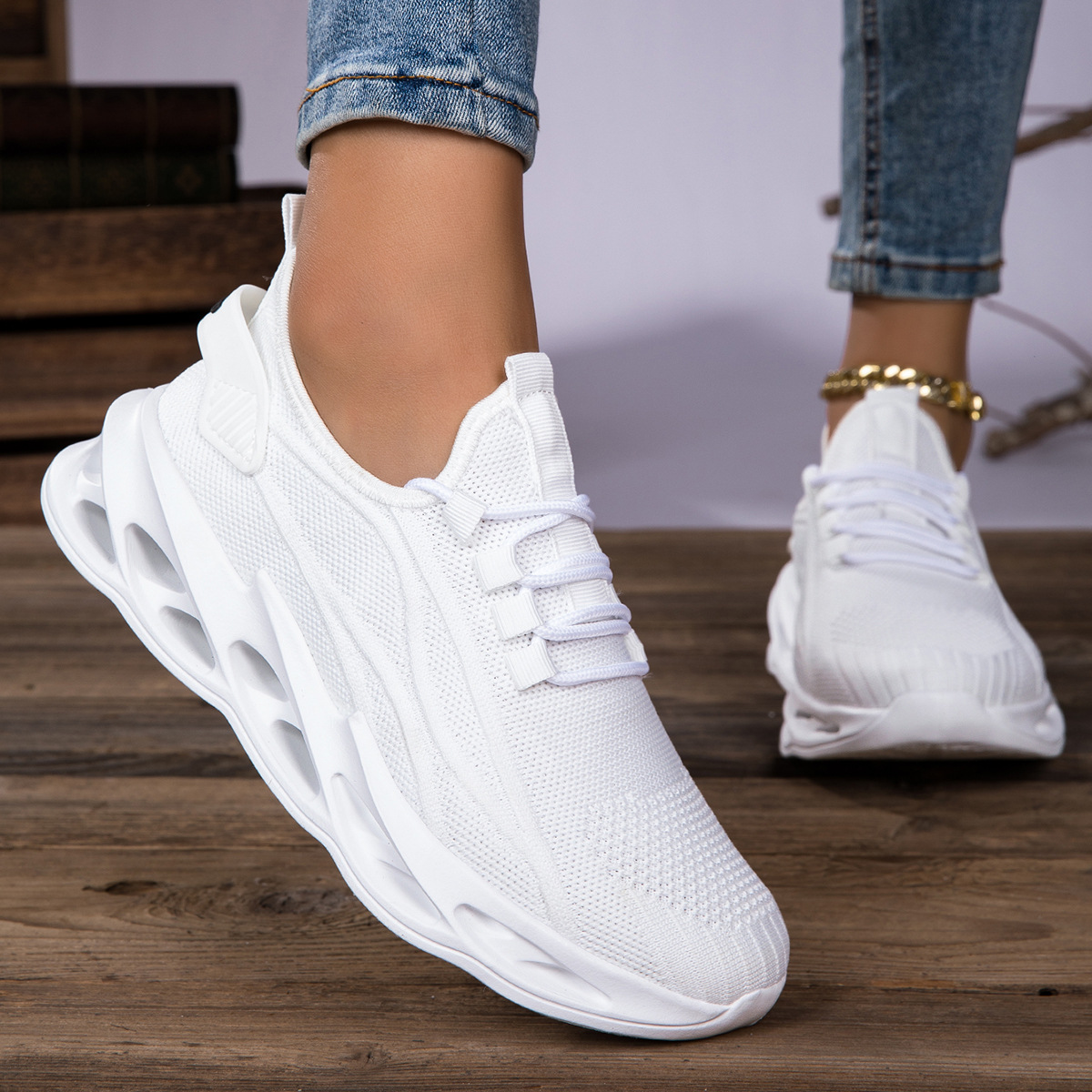 Unisex Mesh Casual Shoes With Soft Soles foto 4