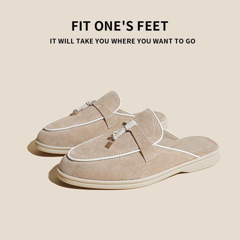 Tassel-button Versatile Soft Shoes For Women foto 2