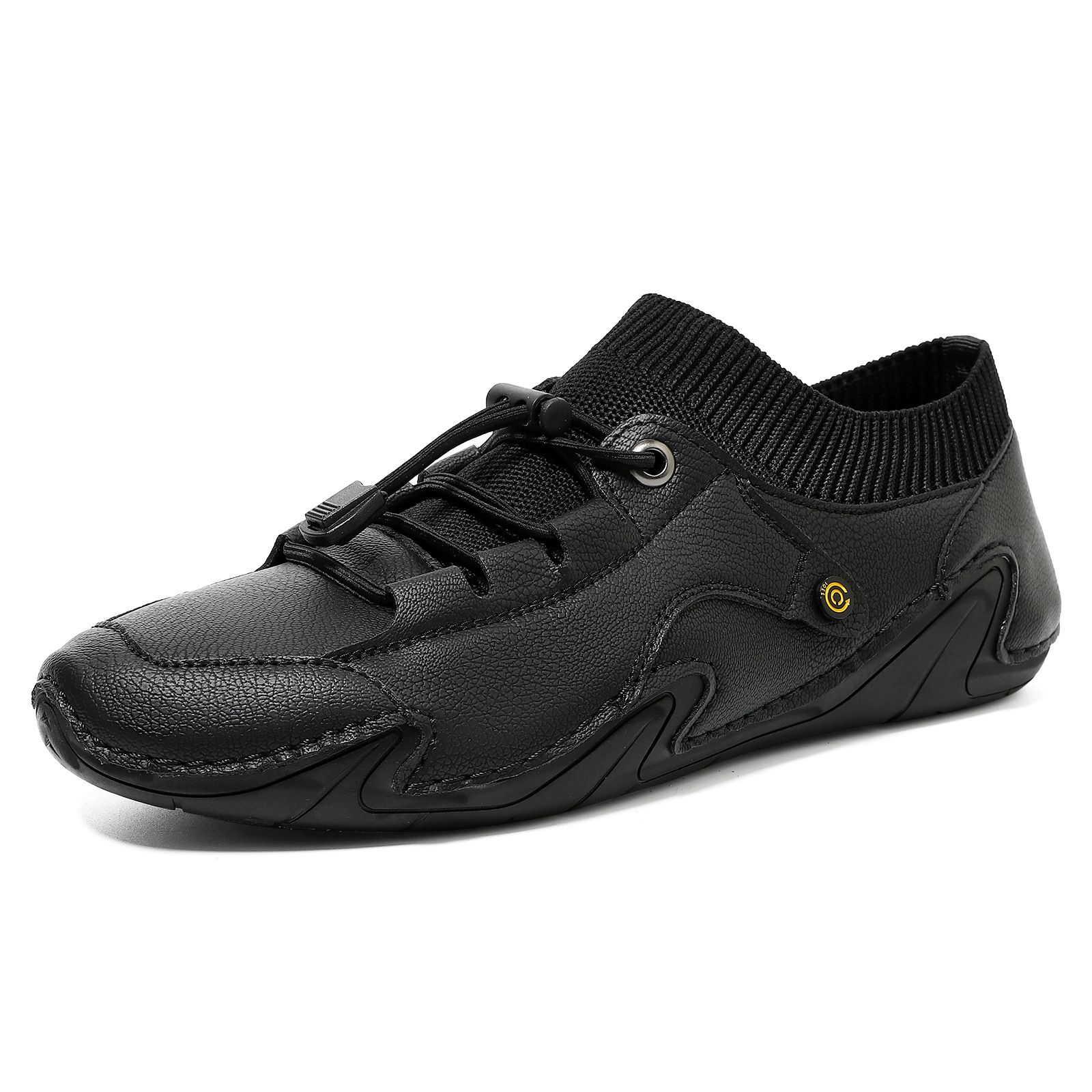 Men's Gommino Casual Leather Shoes Men's Soft Bottom Octopus Outdoor Driving Shoes Men's foto 4