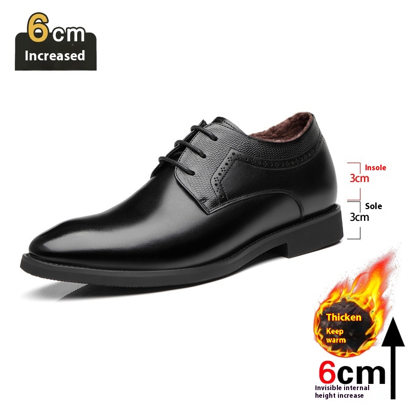 Business Formal Wear Leather Shoes Men's Pointed Casual Shoes foto 4