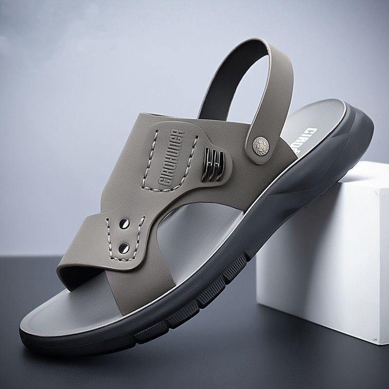Waterproof Non-Slip Soft-Soled Mens Dual-Use Sandals foto 2