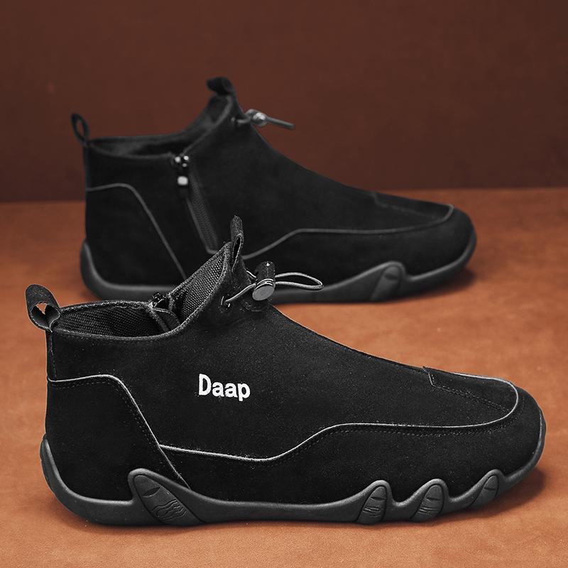 Octopus Labor Protection Outdoor Non-slip Leather Shoes foto 4