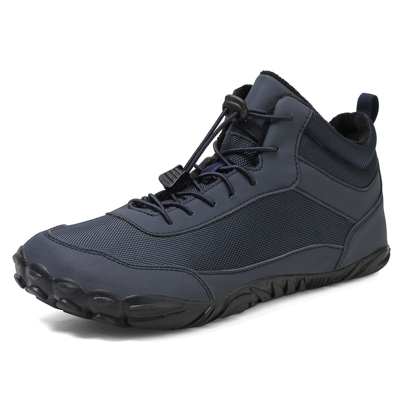 Fleece-lined Waterproof Snow Boots Couple High-top Casual Cotton Shoes foto 5