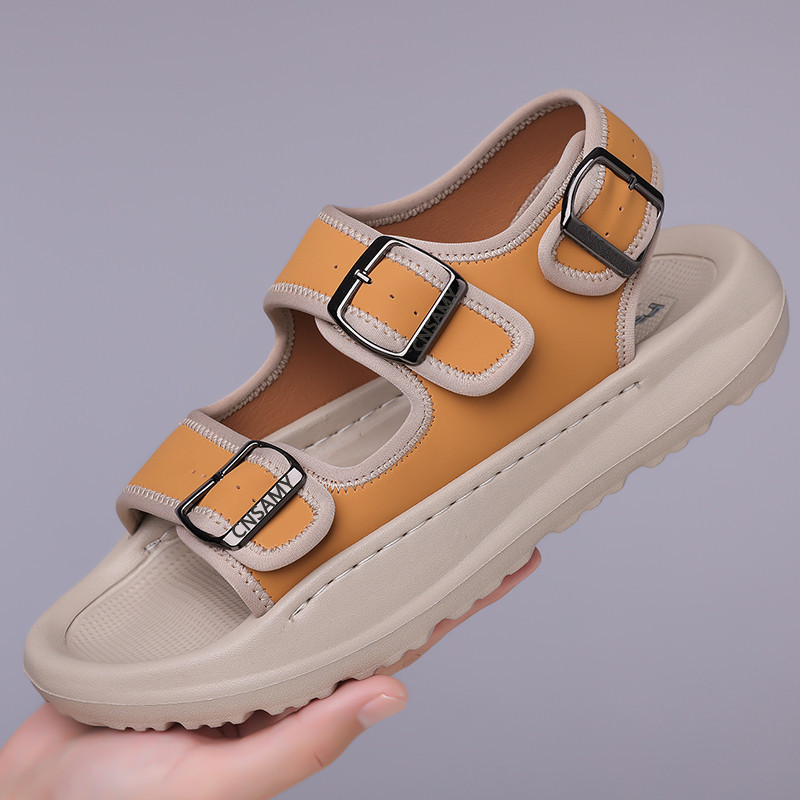Lightweight Foam Sole Trendy Casual Non-slip Handmade Sandals foto 5