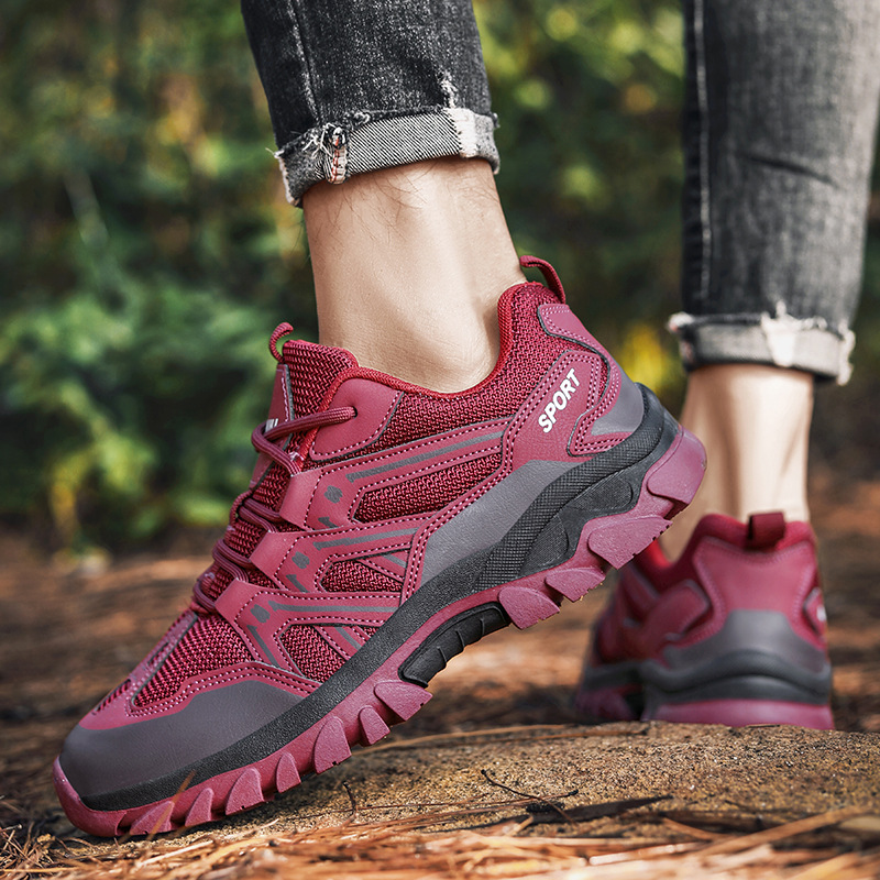 Men's Casual Anti Slip And Wear-resistant Hiking Shoes foto 2