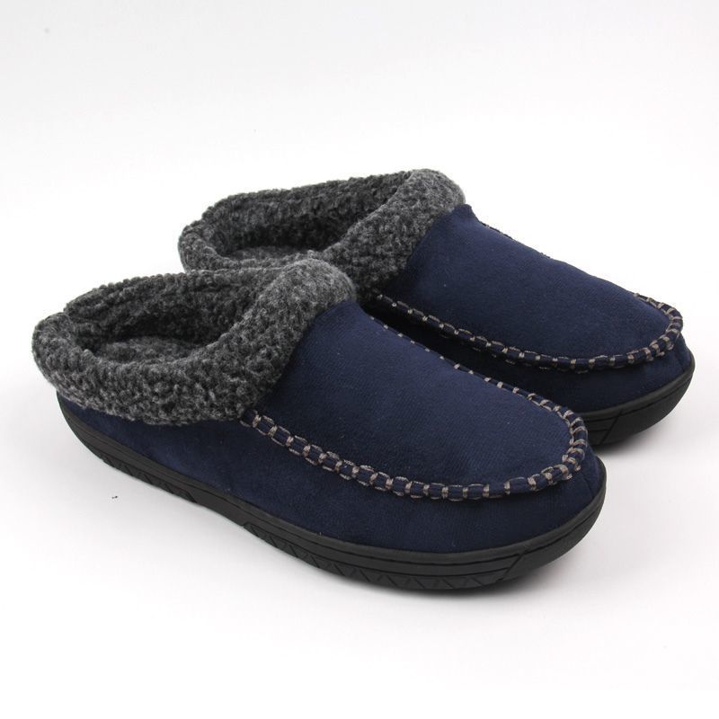 Mens Cotton Slippers For Outdoor Use Winter Home Wear foto 2
