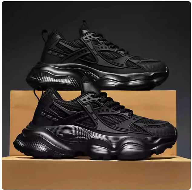 Men's Sports And Leisure Shoes Made Of Genuine Leather foto 3
